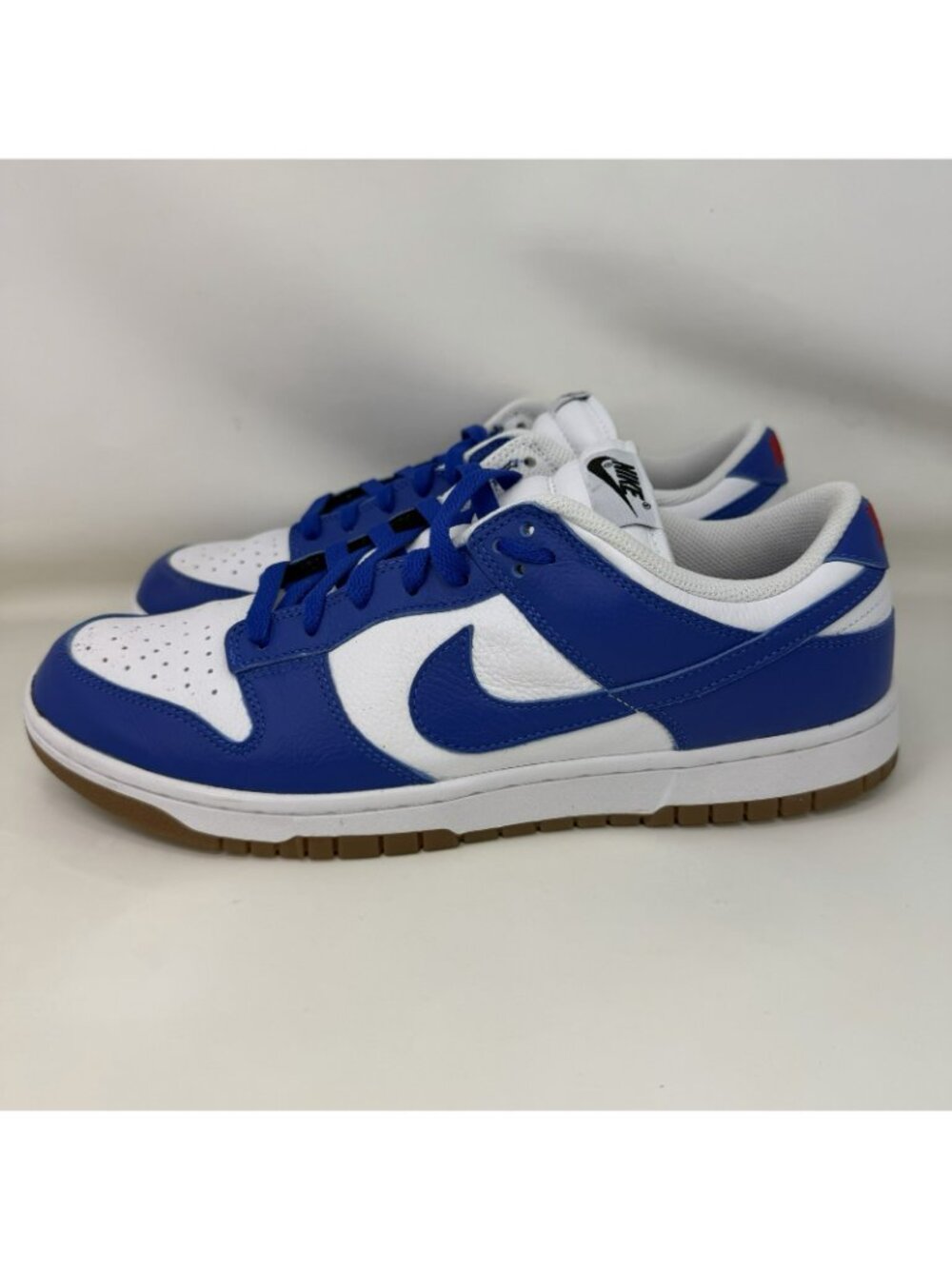Nike By You Custom Dunk Low Athletic Shoes Blue White Men’s Size 11.5 - Picture 2 of 8